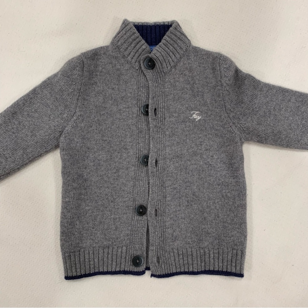 Fay Kids Boys Cardigan Sweater